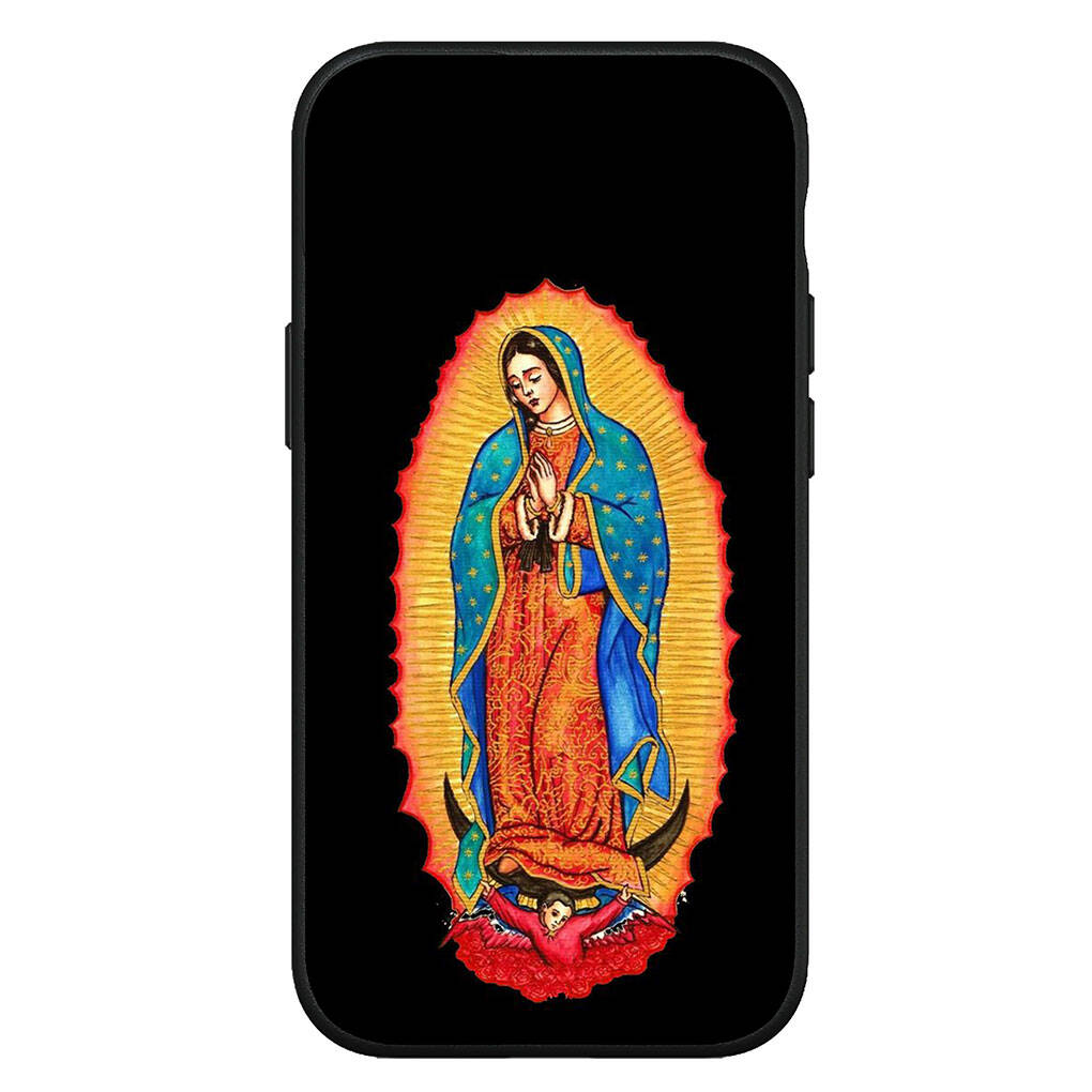 for Samsung Galaxy S25 S24 S23 S22 Ultra FE Plus A17 A37 A57 A56 A55 A06 A16 A15 A36 A26 A35 A05 A25 A54 A34 Phone Case Wallpaper Virgen de Guadalupe