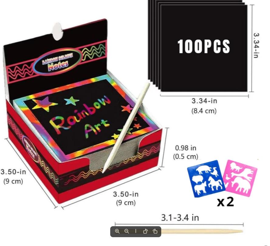 Ослепительная граттажная живопись Интерактивные игрушки для родителей и детей Открытки Живопись ручной работы