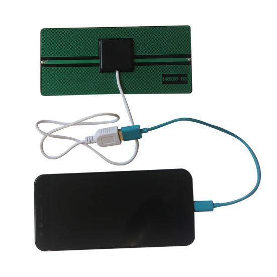 Солнечная панель USB Высокий коэффициент преобразования Зарядное устройство для телефона Компактное Легкое Универсальное 1.8Вт 5В