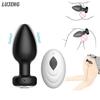 RH 10 Частота Анальная пробка Секс-шоп Секс-игрушки для геев, женщин и мужчин Беспроводной пульт дистанционного управления Анальная пробка Вибратор для любителей массажа простаты