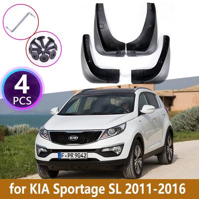 Автомобильные брызговики для Kia Sportage SL 2011 2012 2013 2014 2015 2016 Брызговики Fender Брызговики Брызговики