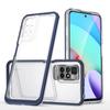 Clear 3in1 Etui Do Xiaomi Redmi 10 Żelowy Pokrowiec Z Ramką Niebieski