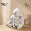Talos 3D-печатная статуэтка щенка и мальчика, Скульптура собаки и хозяина, Обнимающая фигурка-декор, Украшение для дома, Исцеляющий орнамент, Подарок
