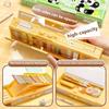 Double Layer Pencil Case with Combination Lock Pen Bag Cartoon Stationery Organizer  School Office