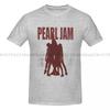 T Shirt Music Pearls Jam Men's Oversize T-shirt Fashion Casual Short Sleeve T-shirt Vintage Cotton T-shirts