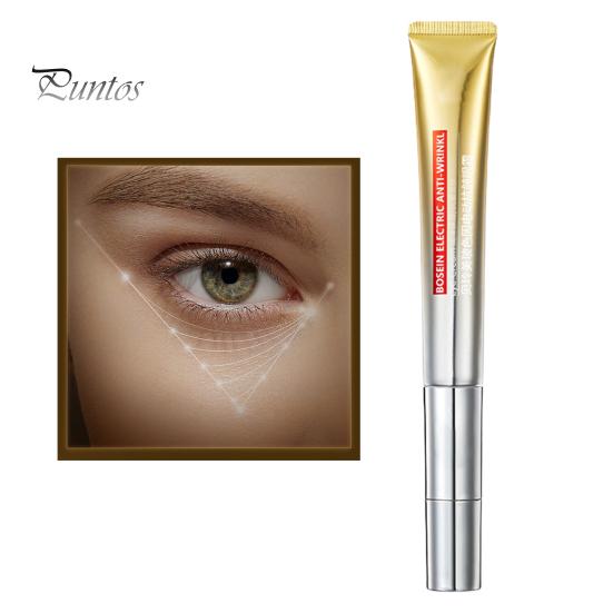 Крем для век, стирающий морщины, массажный, укрепляющий, питательный, быстро впитывающийся, мини-массажер для глаз для всех типов кожи