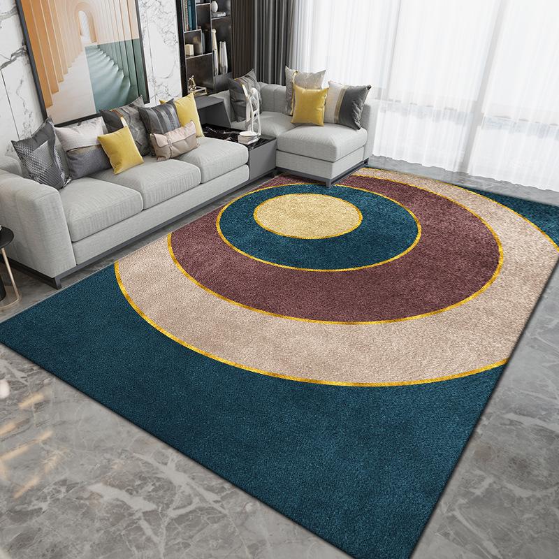Nordic Carpet Гостиная Светлая Роскошная Коврики для Журнального Столика Спальня Большая Площадь Коврик Кухня Нескользящие Ковры