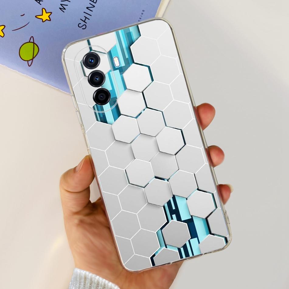 Чехол для Huawei Nova Y70 Plus NOVA Y70 Y 70Plus NovaY70 MGA-LX9 MGA-LX9N Модный узор Мягкий силикон ТПУ Чехлы для телефона