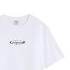 New PUMA Graphic SS25 T Shirt Unisex White 02 633853-02