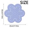 Creative Foot Massage Mat Flower Shaped Anti-Slip Feet Relaxation Massage Pad 45cm Portable Foot Press Pad Outdoor Game