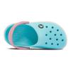 Crocs Bayaband Crocband Повседневные клоги Нескользящие Прочные сандалии Детские сандалии Синий Белый 207006-4S3