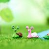 Арт Миниатюры Фигурки Мультяшная Модель Животного Поделки Скульптура Улитки Сад