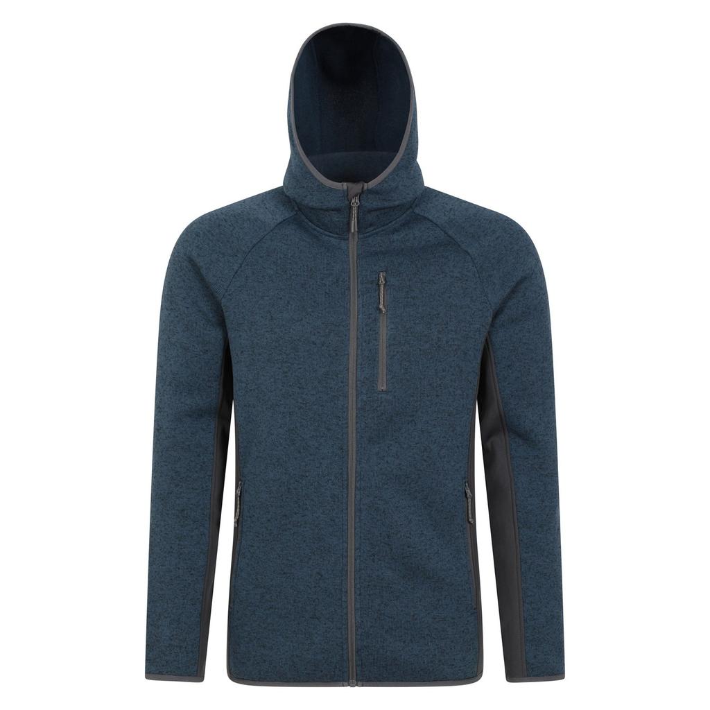 Mountain Warehouse Mens Treston Fleece Hooded Hoodie