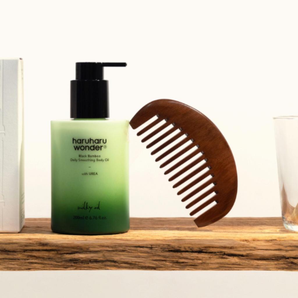 Haruharu Wonder Black Bamboo Daily Smoothing Body Oil 200ml