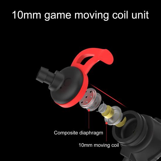 Игровые наушники с микрофоном, проводное управление, разъем 3,5 мм, наушники-вкладыши, наушники для киберспорта, игровые наушники для мобильного телефона