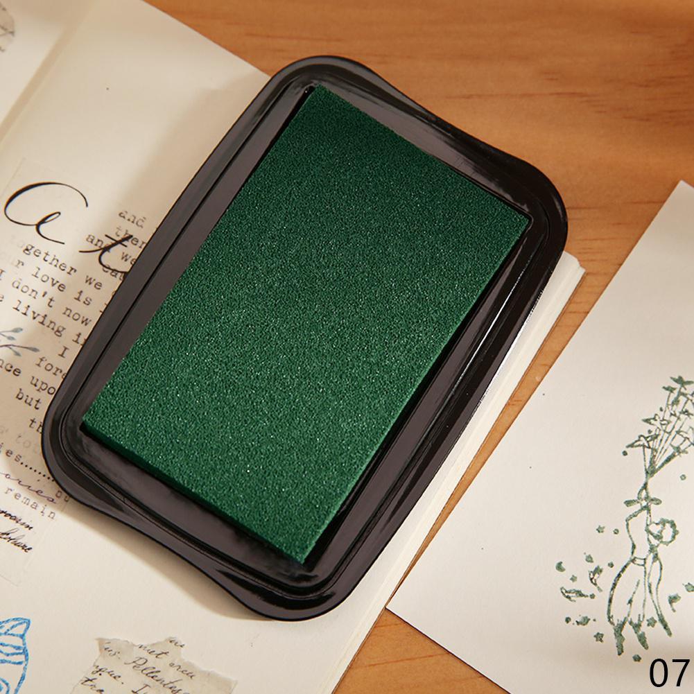 Винтажные подушечки для чернил большого размера для штампов, поделки своими руками, подушечки для штампов для скрапбукинга, резиновые деревянные штампы, бумажные подушечки для чернил