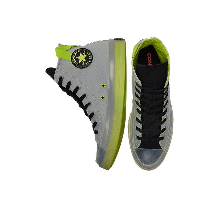Converse Кроссовки унисекс Chuck Taylor All Star CX High Ash Stone Lime Twist Серо-Черные 171996C