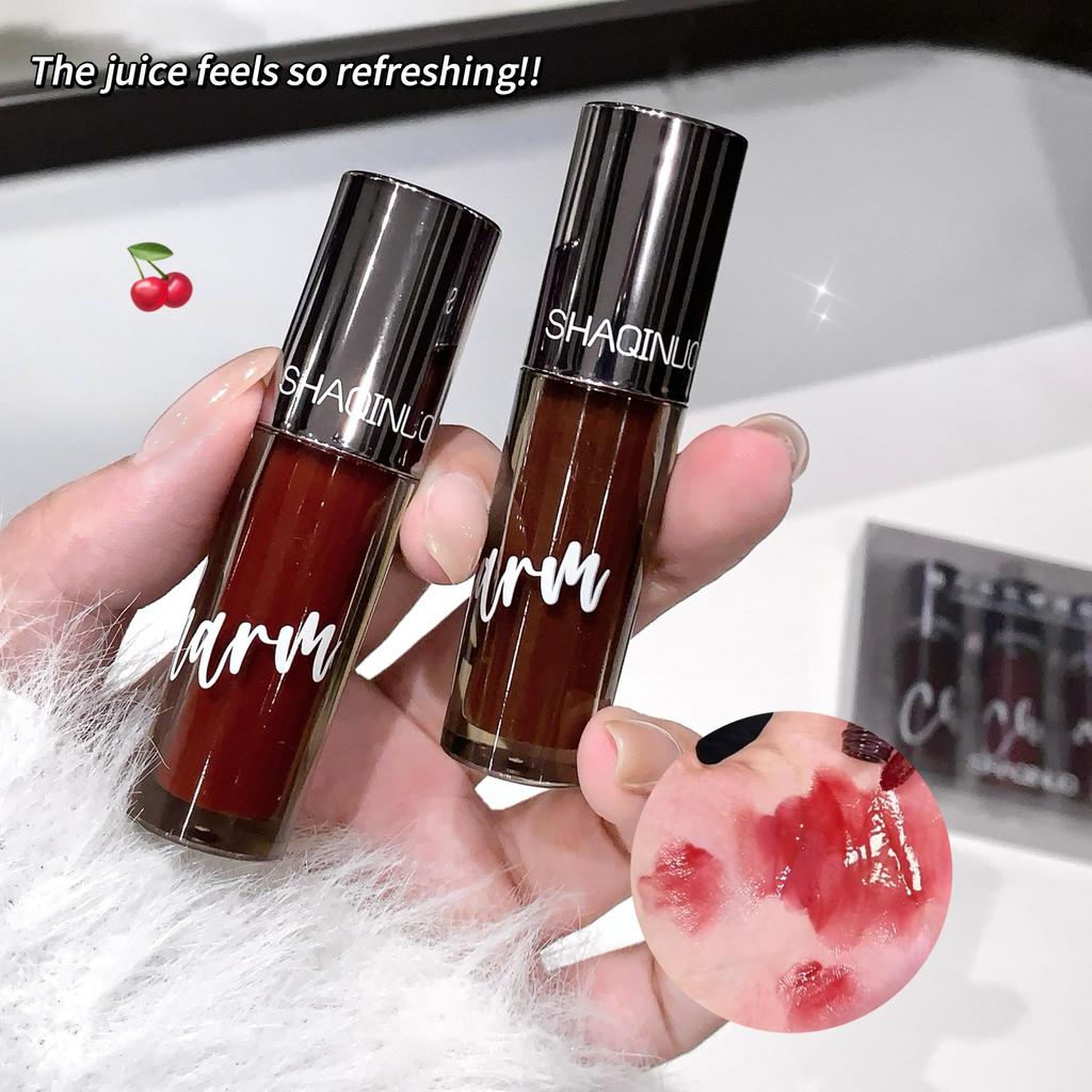 SHAQINUO Блестящий и объемный блеск для губ. Питательный и увлажняющий блеск для губ. Не привередлив к коже и придающий объем губам. Удобен для путешествий.