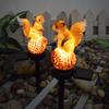 In-ground Garden Light Squirrel Shape Solar Intelligent Light Control Yard Decoration Great Visibility Colorfast Waterproof Lawn Sidewalk Landscape