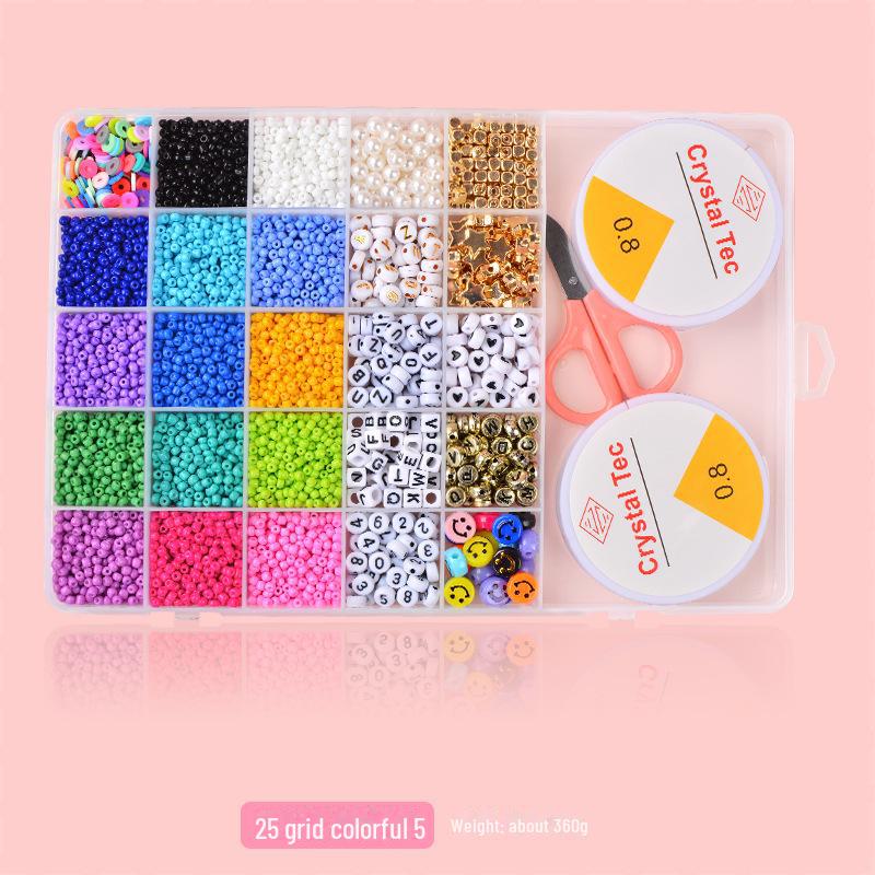 Набор из 25 бусин из полимерной глины для самостоятельного изготовления украшений