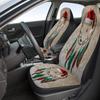 Рождественский Ловец Снов Тематический Набор Чехлов на Автокресло Для Большинства Автомобилей, Модный Высококачественный Полный Комплект Защитных Чехлов на Автокресло, Универсальный