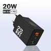 20 Вт USB Зарядное устройство Быстрая зарядка Зарядное устройство для мобильного телефона Адаптер питания Для iPhone Samsung Xiaomi QC 3.0 Настенная вилка для быстрой зарядки