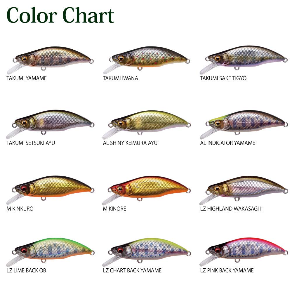 Megabass GH46 HUMPBACK Hunting 46 Takumiyamame (Great Humpback) (FS)