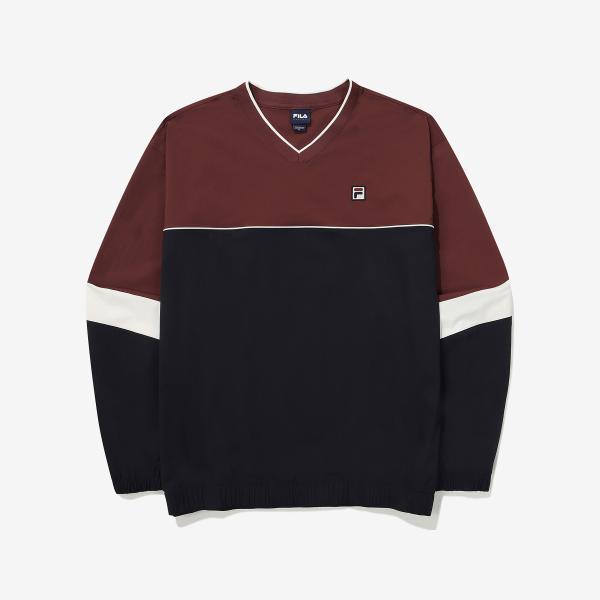 Fila Men S V Neck woVen pulloVer