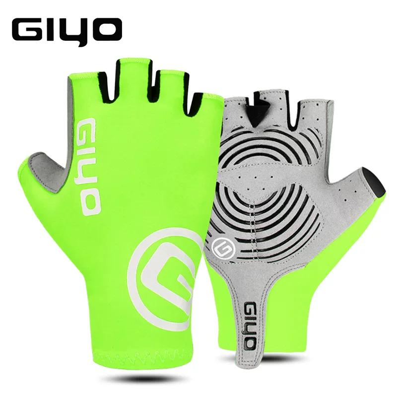 Giyo Breaking Wind Spring, Summer and Autumn Highway Mountain Bicycle Cycling Gloves Long Finger Bicycle Touch Screen Gloves Half Finger Men and Women