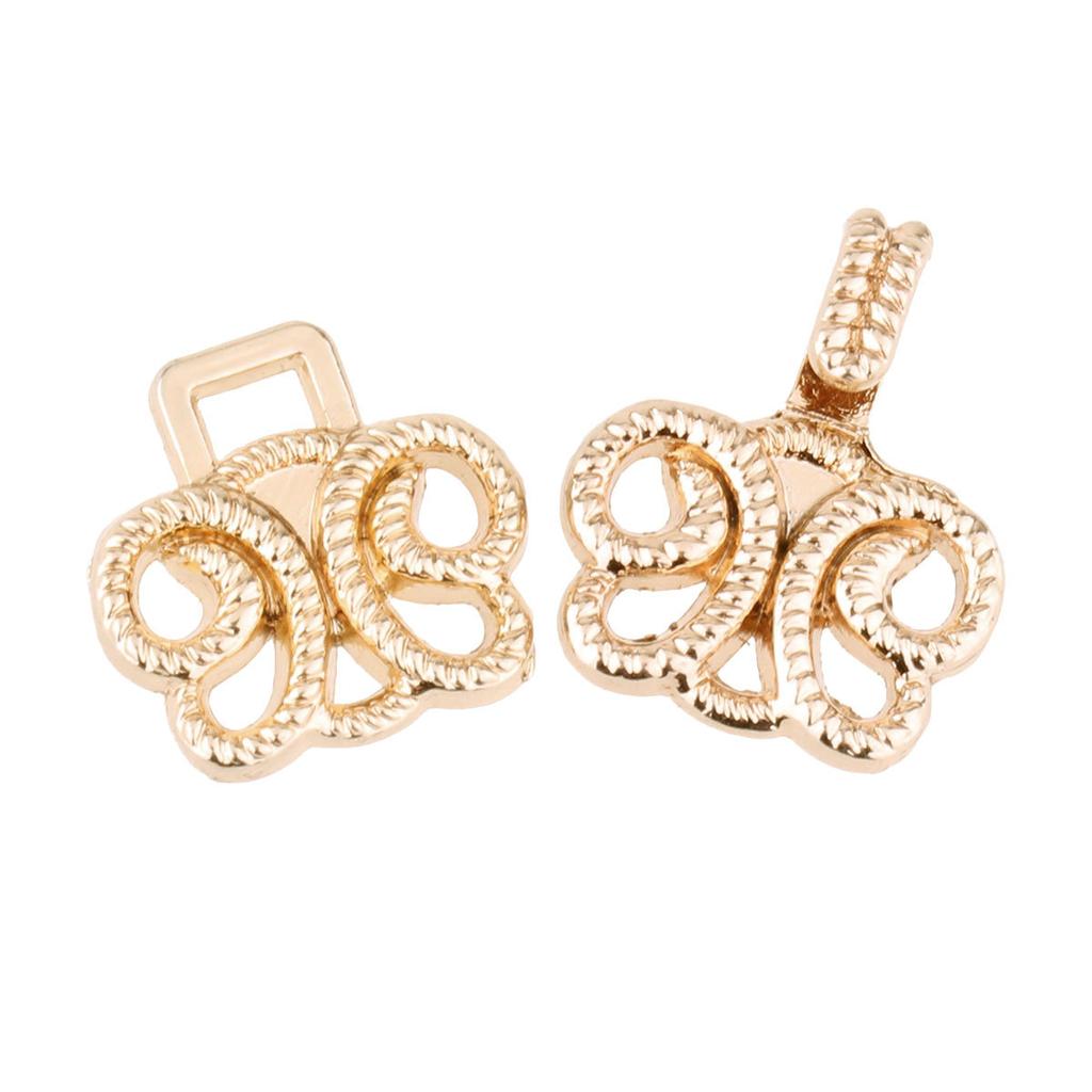 5 пар застежек для одежды, накидки, застежек, декоративный завиток, цветок, китайский узел, пуговица, зажим для кардигана