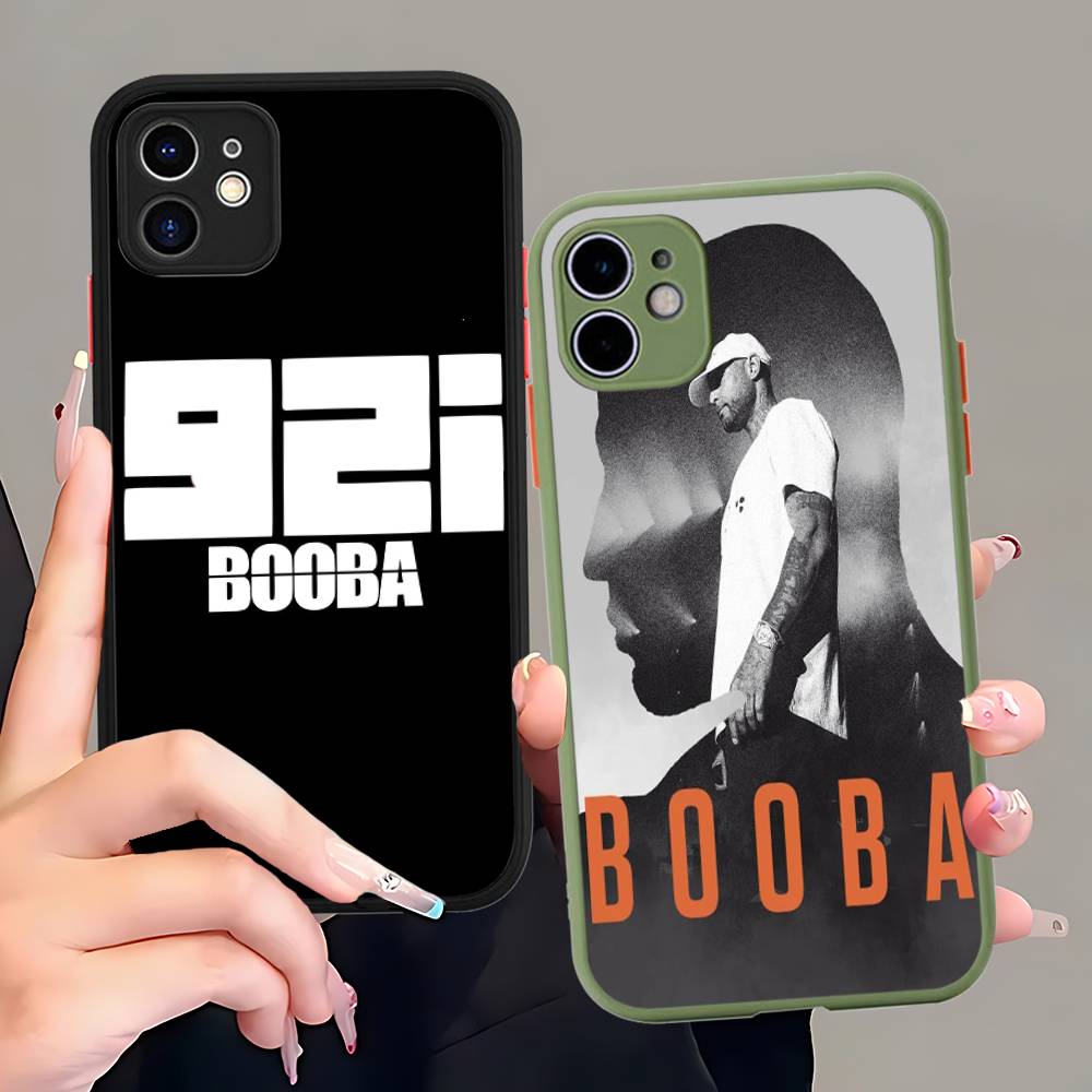 Rapper B-Booba Silicone Case For IPhone 16 15 14 13 12 11 Pro Max Plus X XS MAX Shockproof Matte Cover