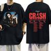 Футболка Charli Xcx Crash The Live Tour Мужская Женская Одежда Мода Харадзюку Футболка 100% Хлопок Повседневная Свободная Футболка Уличная Одежда