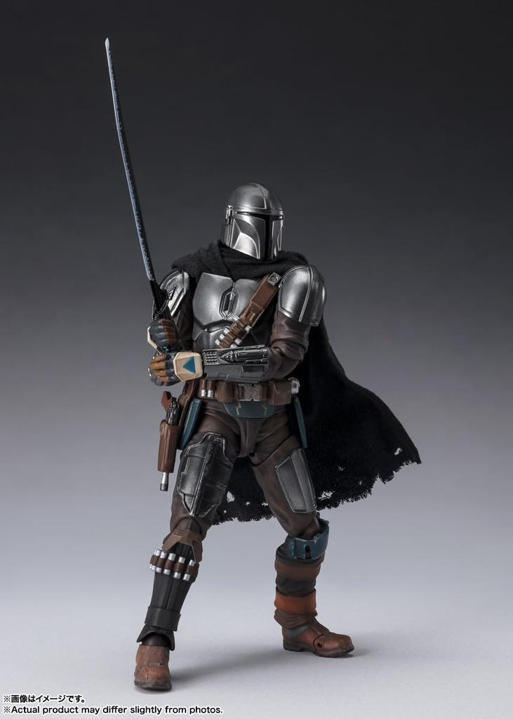TAMASHII NATIONS Star Wars Mandalorian Grogu 150-миллиметровая окрашенная подвижная фигурка SHFiguarts & (ЗВЕЗДНЫЕ ВОЙНЫ Мандалорец) приблизительно. АБС&ПВХ&Ткань