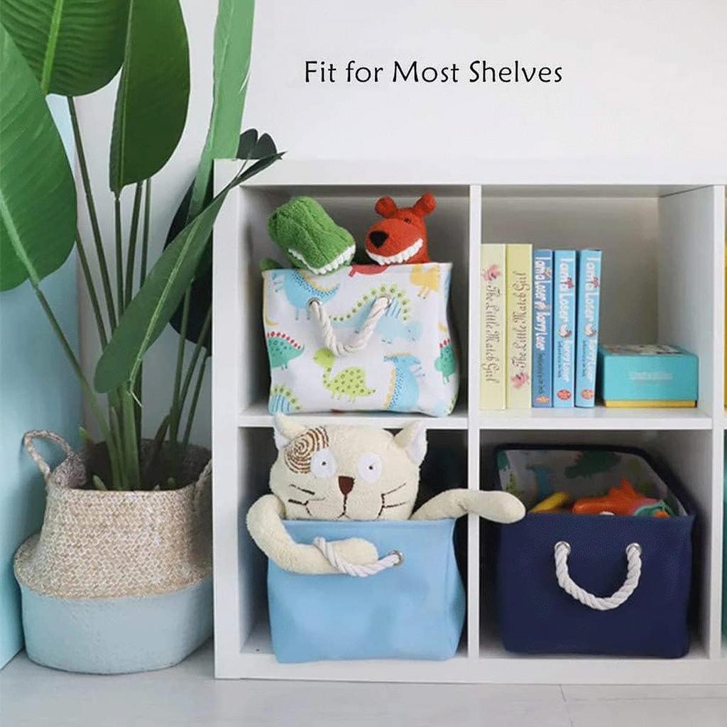 Контейнеры для хранения вещей для мальчиков и девочек, детская корзина для белья из холста, складные большие корзины для хранения игрушек, книг, одежды, подарков