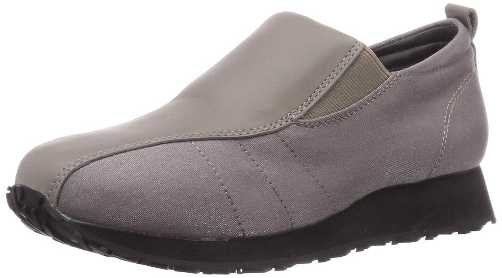 Rain Shoes Safe Even On Rainy Days Rain Shoes Gray 2 25 Cm 4E [Madras Walk] [GORE-TEX] Slip-on Women's