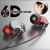 6D Surround Sound Type C 3.5mm Wired Headphones in-Ear Earphones Sports Gaming Headsets Handfree Earbuds for IPhone for Samsung