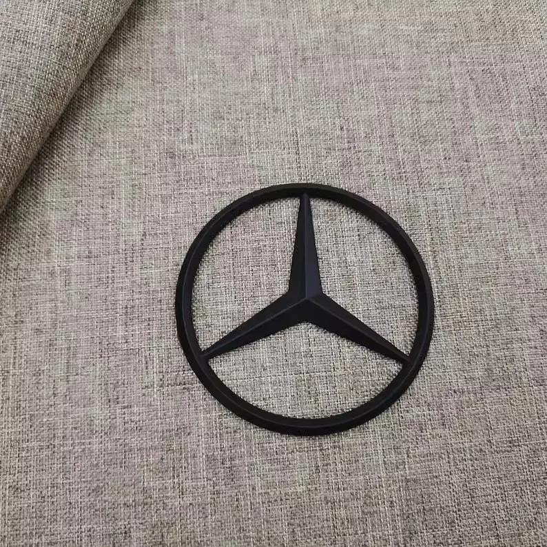 GLC GLB 90 мм ABS Хром Черный Логотип Знак Mercedes Задняя Звезда Для Mercedes Benz W203 W206 W212 X253 W167 W166 W247 C E GLA