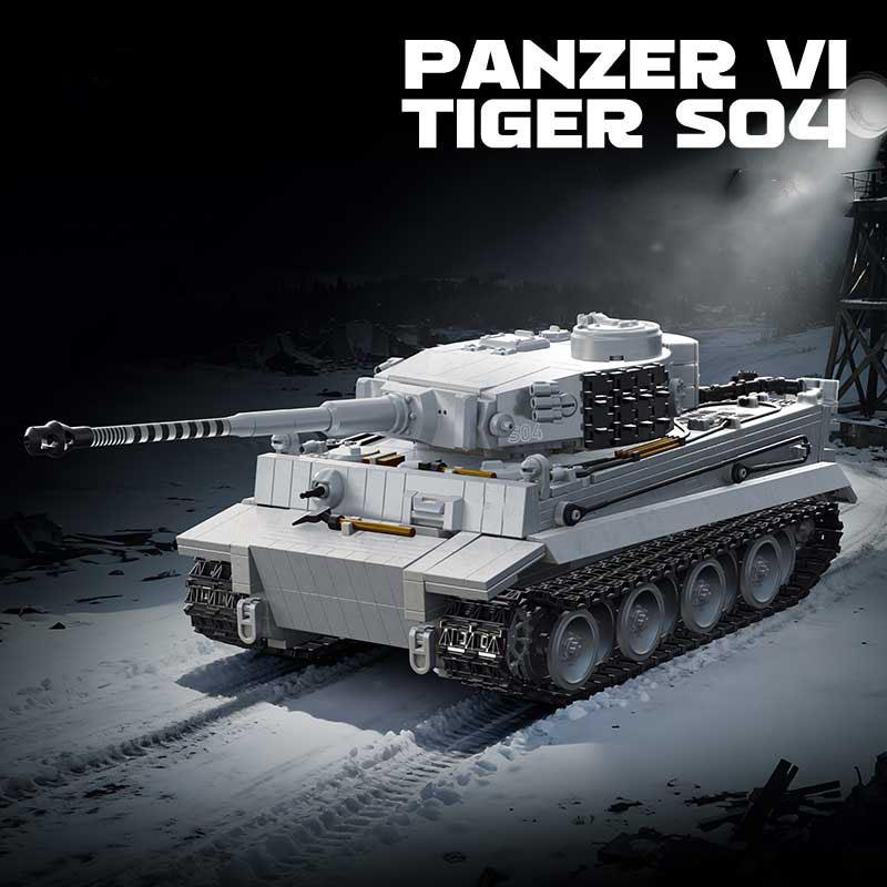 Военный Армия 1:28 Тяжелый Танк Тигр MOC Строительная Модель Наборы Кирпичей Креативные Блоки Игрушки Праздничный Подарок Для Взрослого Друга 1600+ шт.