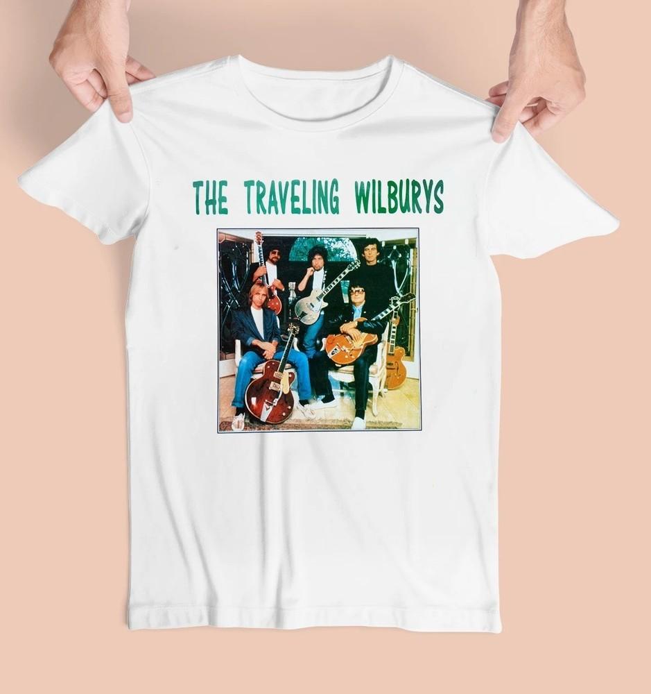 TRAVELING WILBURYS Музыка Подарок Воспоминания Все размеры Футболка BL1653 Унисекс Футболка