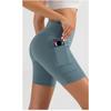 Женские облегающие шорты для йоги с высокой талией, быстросохнущие, длиной пять четвертей