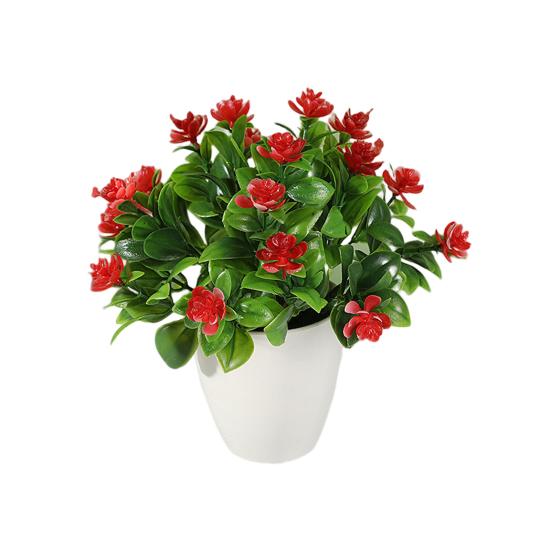 Привлекательный бонсай из искусственной розы, легкий уход, яркий внешний вид, украшение