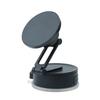 Magnetic Car Phone Holder With Suction Cup Mount 360 Rotating IPhone MagSafe Navigation Driving
