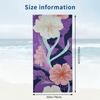 Abstract Dahlia Flower Beach Towel for Adults Towel Fashion Blanket Ultra Absorbent Quick-Drying Pool Towels for Travel Swimming Camping