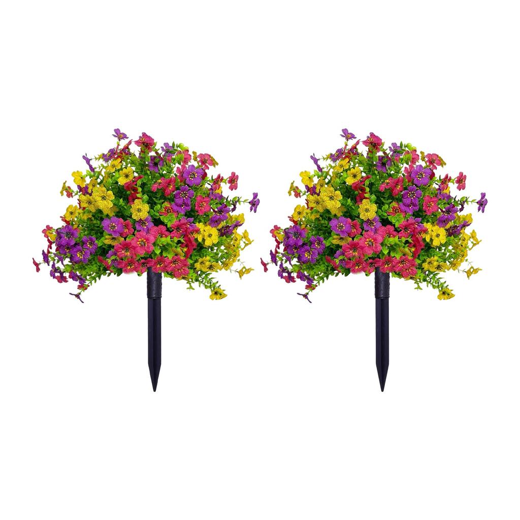 Simulated Flowers And Plants In The Courtyard For Spring And Summer Outdoor Home Decoration, Artificial Green Plants