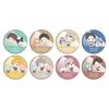 A3 Haikyu!! X Sanrio Characters 02 Mini Character Illustration Can Badge 65mm BAT-HIKS-02 Box of 8