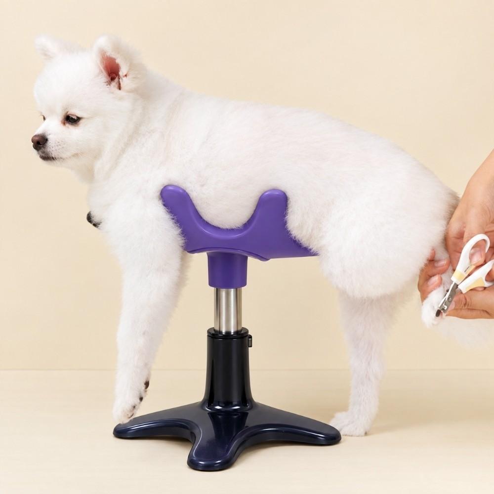Adjustable Height Pet Grooming Bench Portable Dog Assist Stand Groomer Dog Seat Pet Bathing