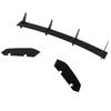 3 Pcs Rear Bumper Lip Diffuser Glossy Black Lower Splitter Spoiler Body Kits Replacement for SEAT