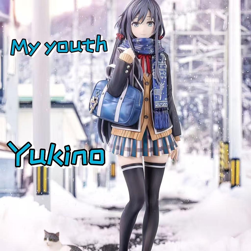 Yukinoshita Yukino Youth Romance Story chainsaw man Figurine Scene table setup High school student School Uniform Hot toys