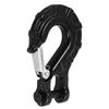 3 8 Forged Winch Hook Safety Latch Heavy Duty Alloy Steel Winch Cable Hook Stopper for Truck Suv Van Boat Towing Target