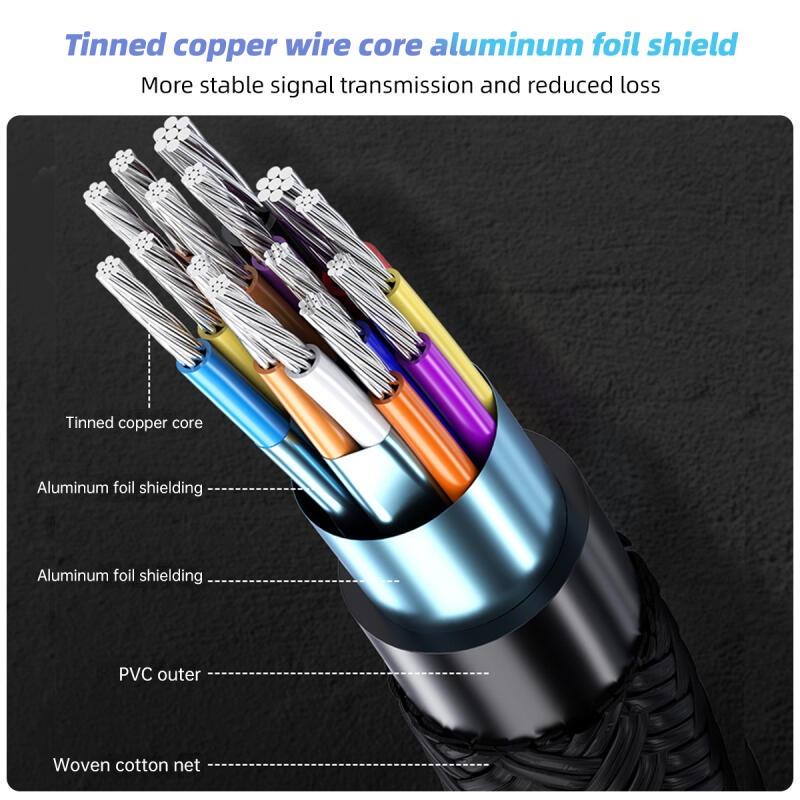 HdoorLink Usb C To Displayport Cable 8K Type C To DP 1.4 Cable 8K 60Hz Thunderbolt 3/4 Adapter for Macbook Pro Iphone15 Huawei